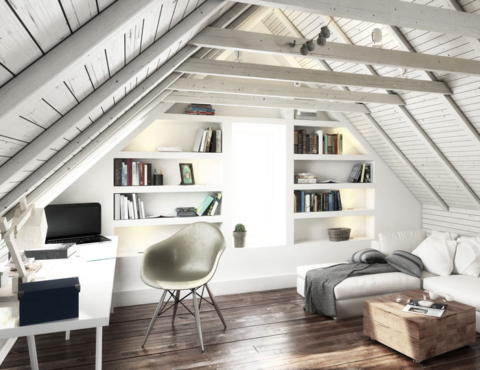 A modern loft conversion